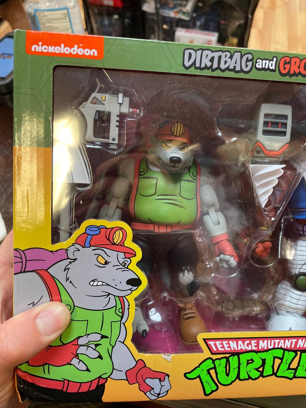 Dirtbag & Groundchuck (Teenage Ninja Turtles, TMNT, Neca) SEALED product image 4, provided for visual reference and product