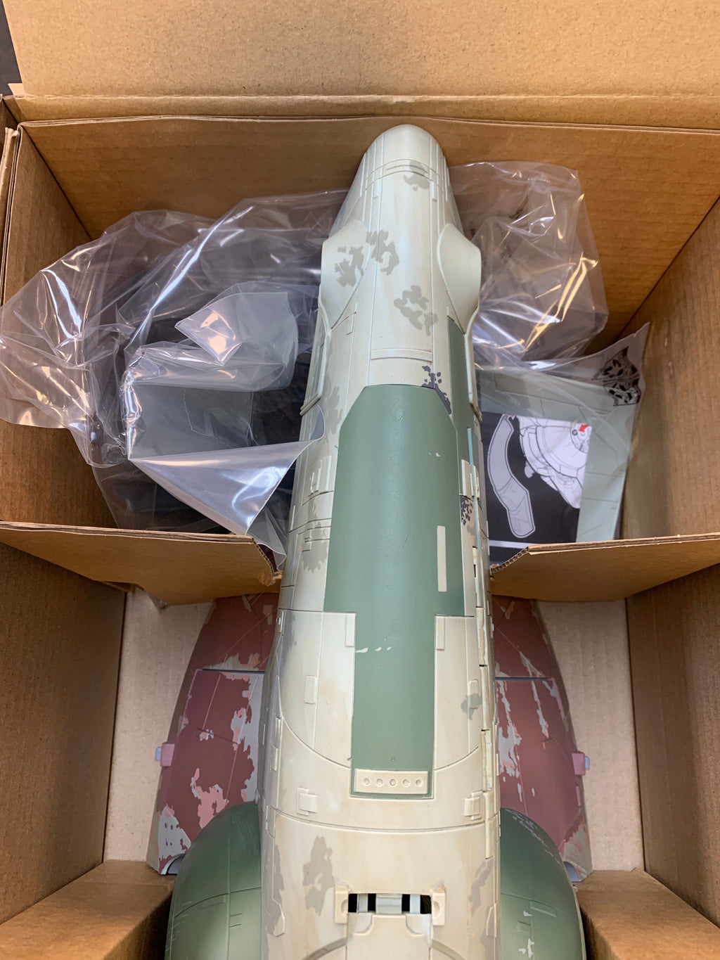Boba Fett Slave One (Star Wars Vintage Collection, Hasbro) SEALED product image 7, provided for visual reference and product