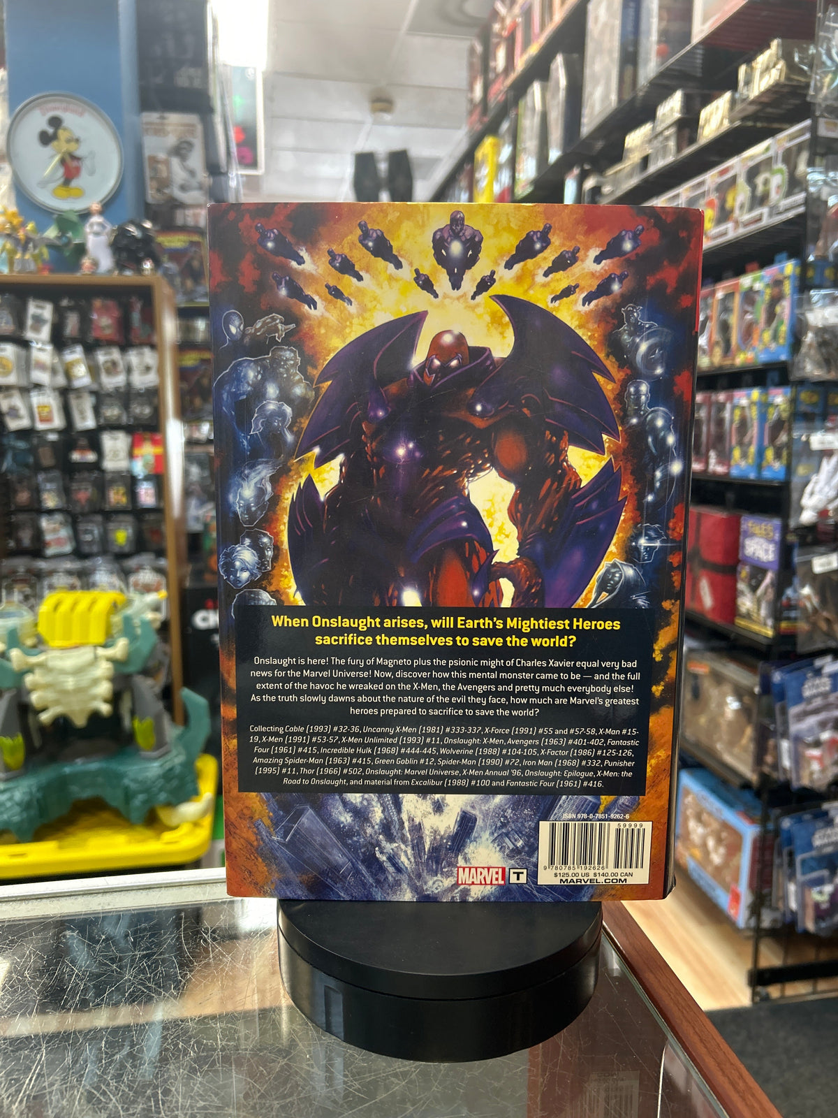 X-Men & Avengers Onslaught Hardcover Omnibus (Marvel, Comics) product image 3, provided for visual reference and product