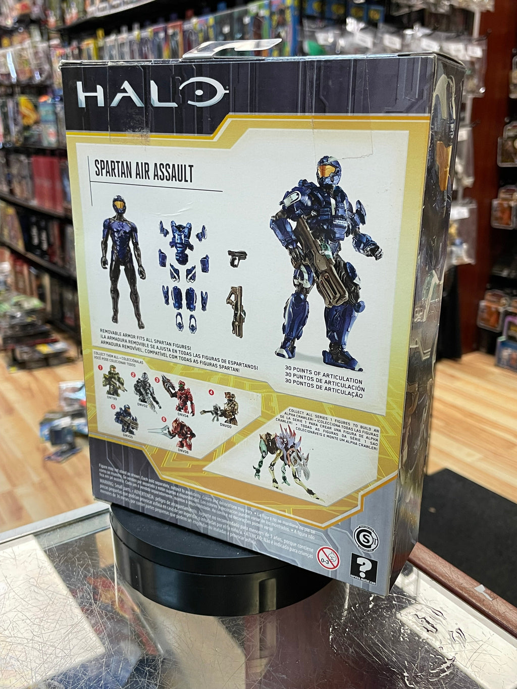 Spartan Air Assault (Halo, Mattel) **SEALED** product image 4, provided for visual reference and product detail review