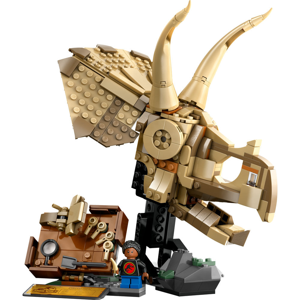 76967 Dinosaur Fossils: Triceratops Skull product image 3, provided for visual reference and product detail review