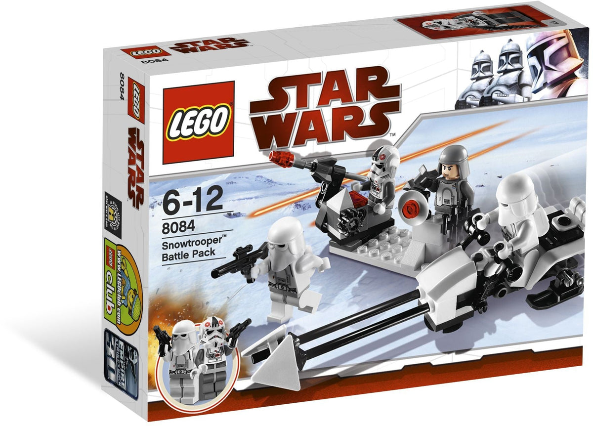 8084 Snowtrooper Battle Pack (Retired) (New Sealed) product image 1, provided for visual reference and product detail review