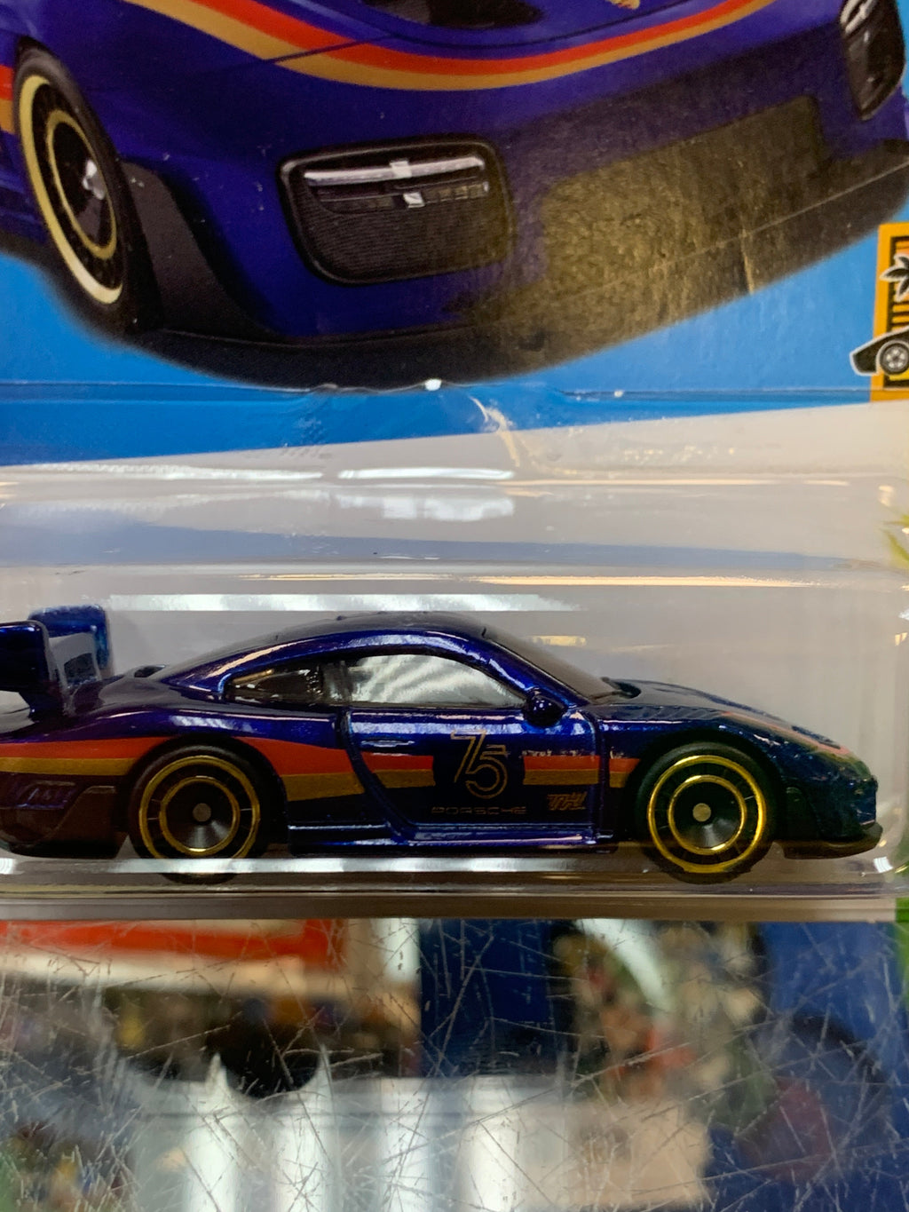 Porsche 935 SUPER TREASURE HUNT (Hot Wheels, Mattel) SEALED product image 4, provided for visual reference and product