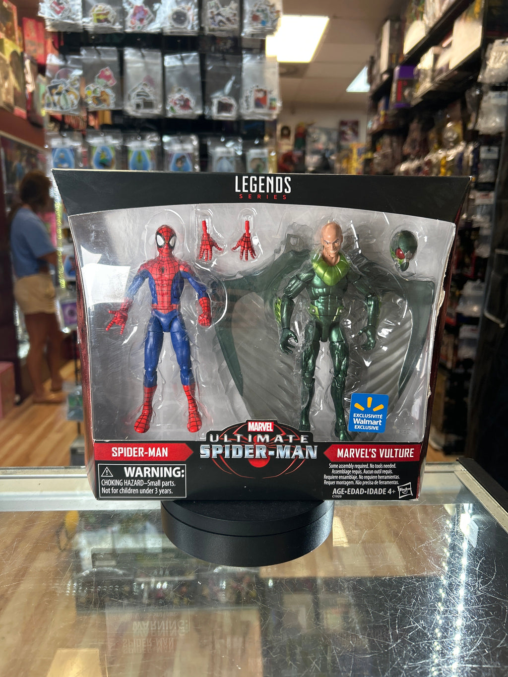 Ultimate Spider-Man & Vulture (Marvel Legends, Hasbro) *SEALED* product image 1, provided for visual reference and product