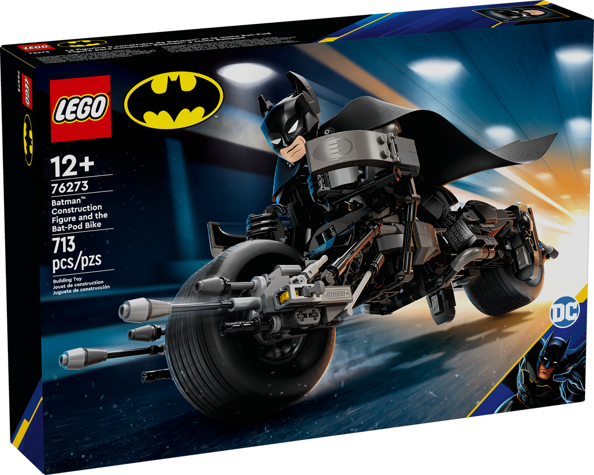 76273 LEGO Batman™ Construction Figure and the Bat-Pod Bike product image 2, provided for visual reference and product