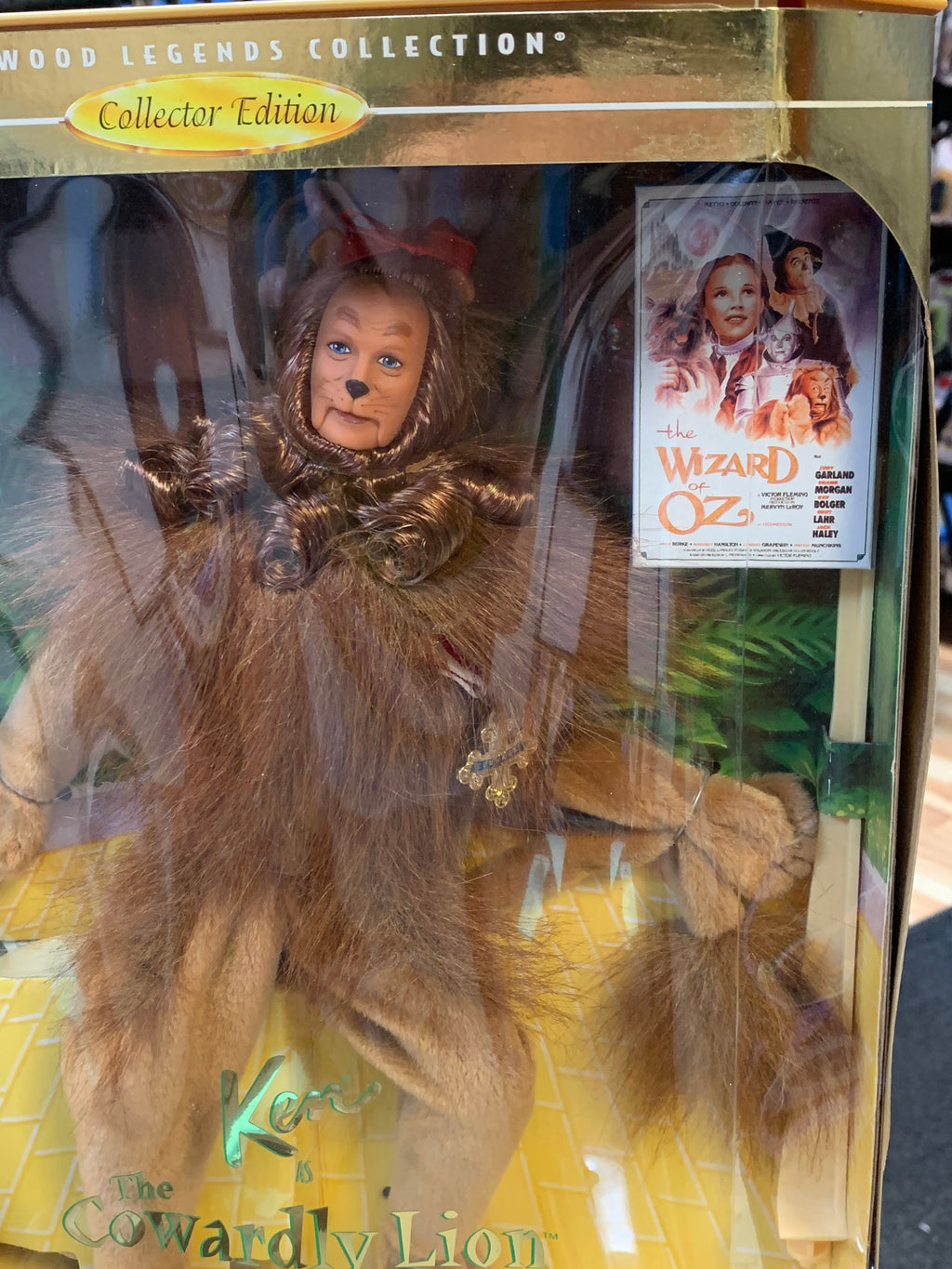 Ken As The Cowardly Lion #16573 (Vintage Barbie, The Wizard of Oz, Mattel) **SEALED** product image 2, provided for visual