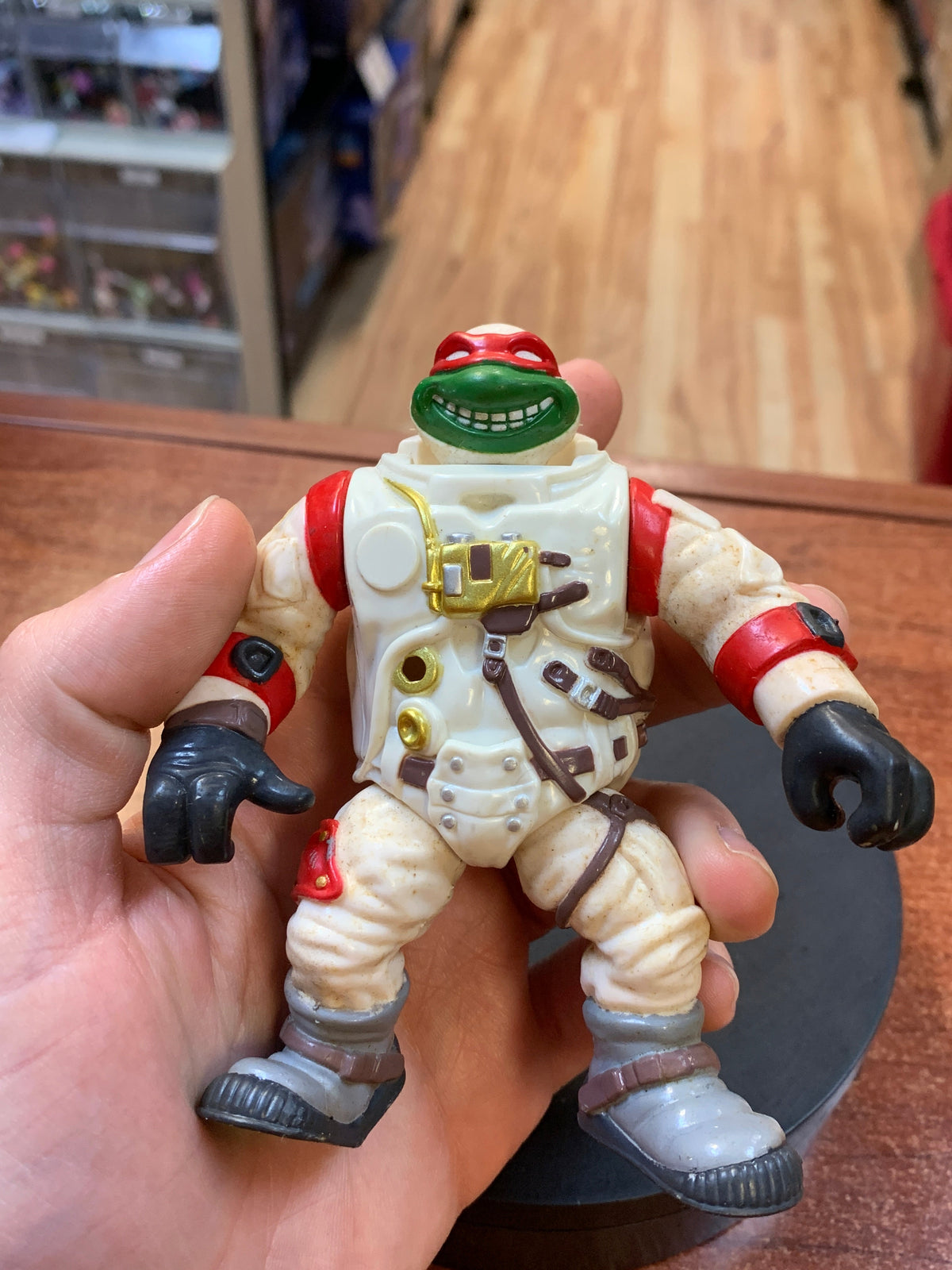 Apollo Astronaut Raphael (Vintage TMNT Ninja Turtles, Playmates) **LOOSE** product image 4, provided for visual reference