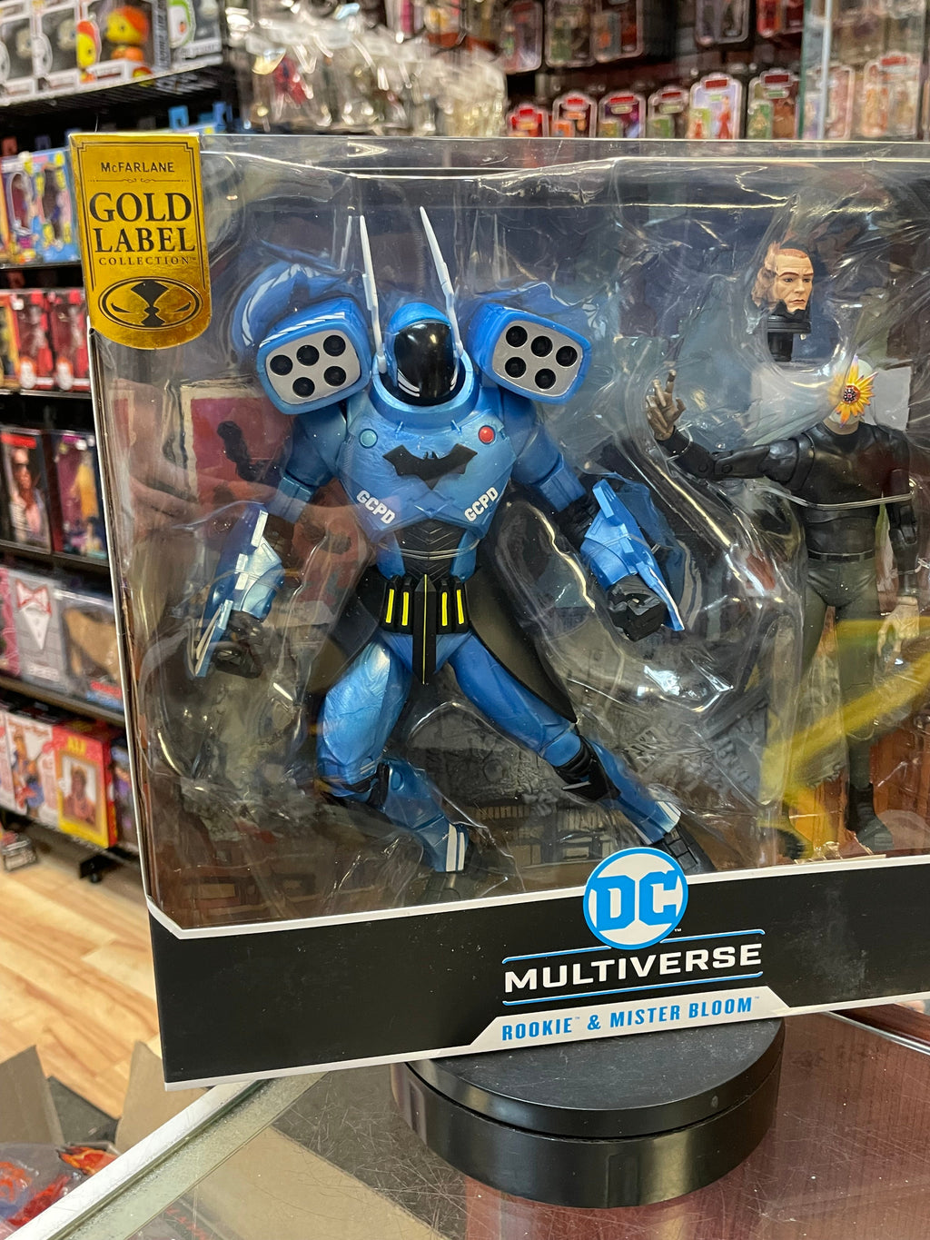 Rookie & Mister Bloom -Gold Label- (McFarlane, DC Multiverse) **SEALED** product image 5, provided for visual reference and