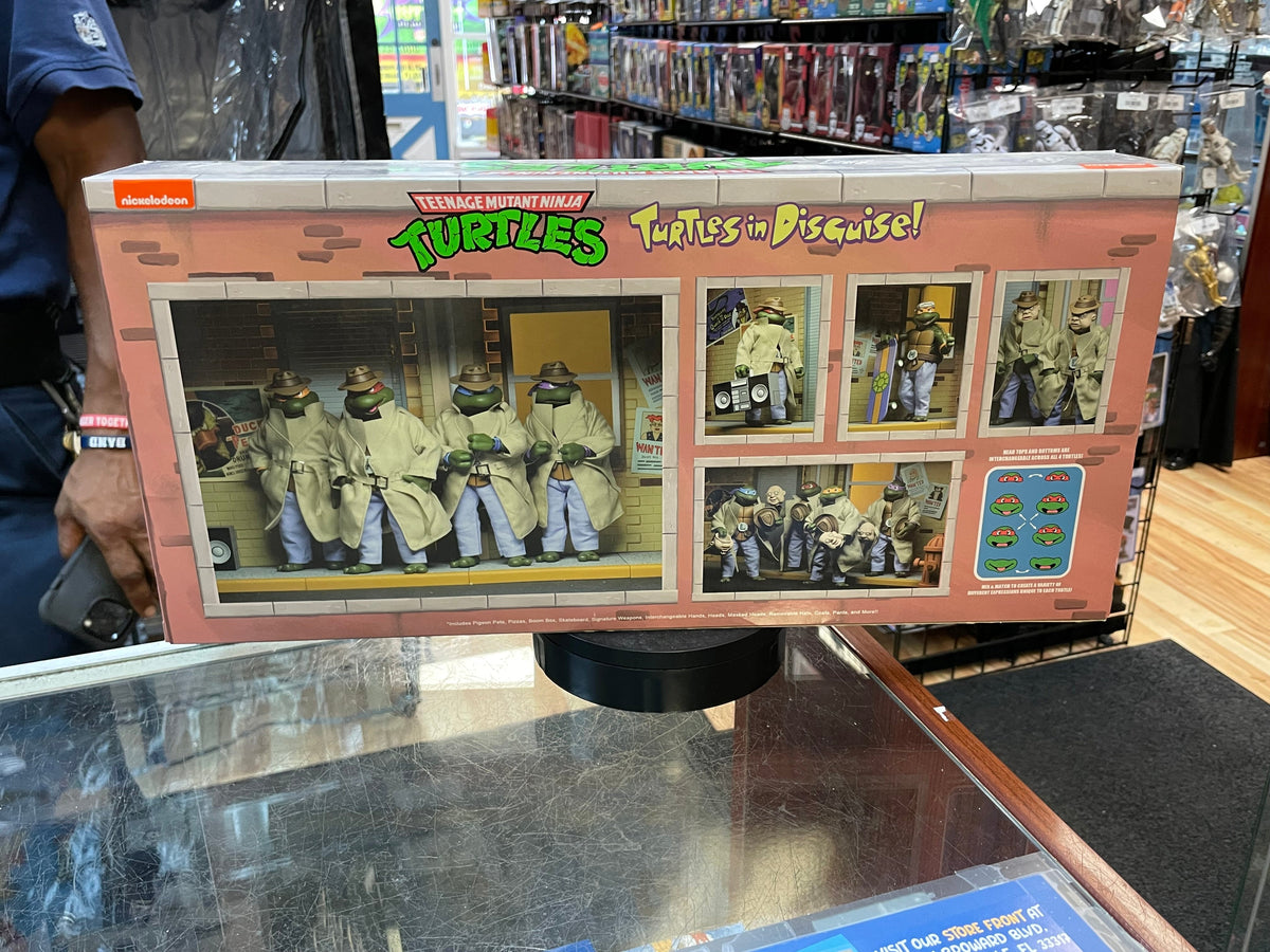 Turtles in Disguise (TMNT Ninja Turtles, NECA) **SEALED** product image 10, provided for visual reference and product detail