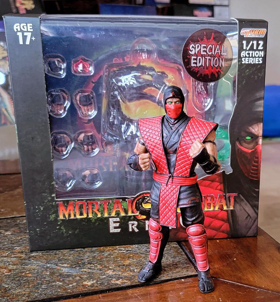 Ermac Bloody Version (Mortal Kombat, Storm Collectibles) Open Box Complete product image 7, provided for visual reference