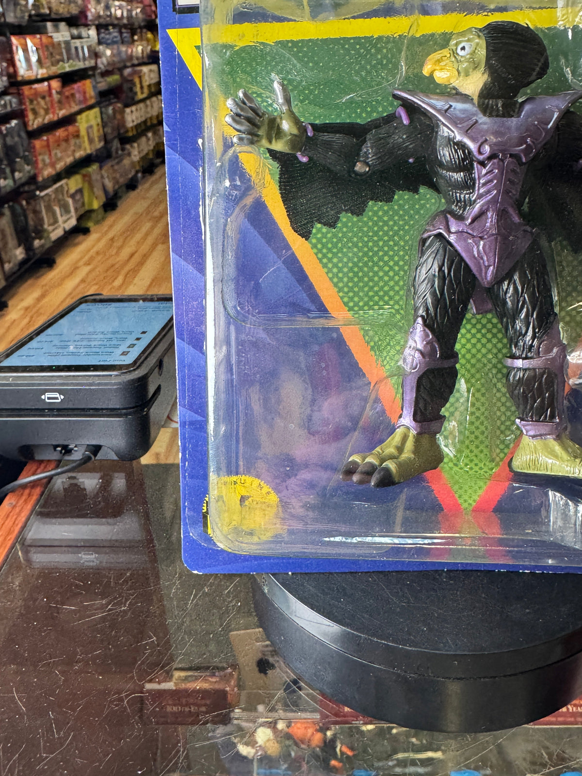 Tengu Warrior Space Alien (Vintage MMPR Power Rangers, Bandai) SEALED product image 8, provided for visual reference and