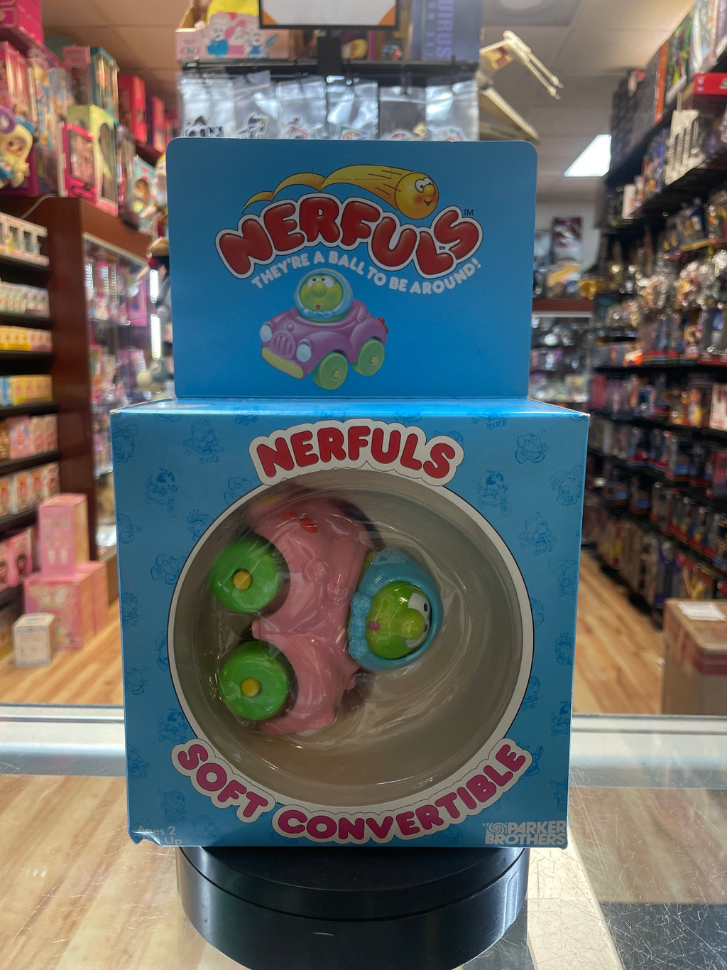 Nerfuls Soft Convertible (Vintage Nerfuls, Parker Brothers) **SEALED** product image 1, provided for visual reference and