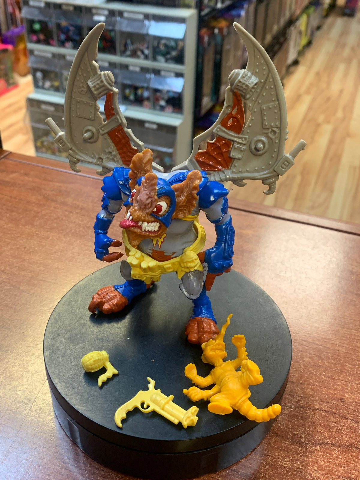 Wing Nut (Vintage TMNT Ninja Turtles, Playmates) **COMPLETE** product image 2, provided for visual reference and product
