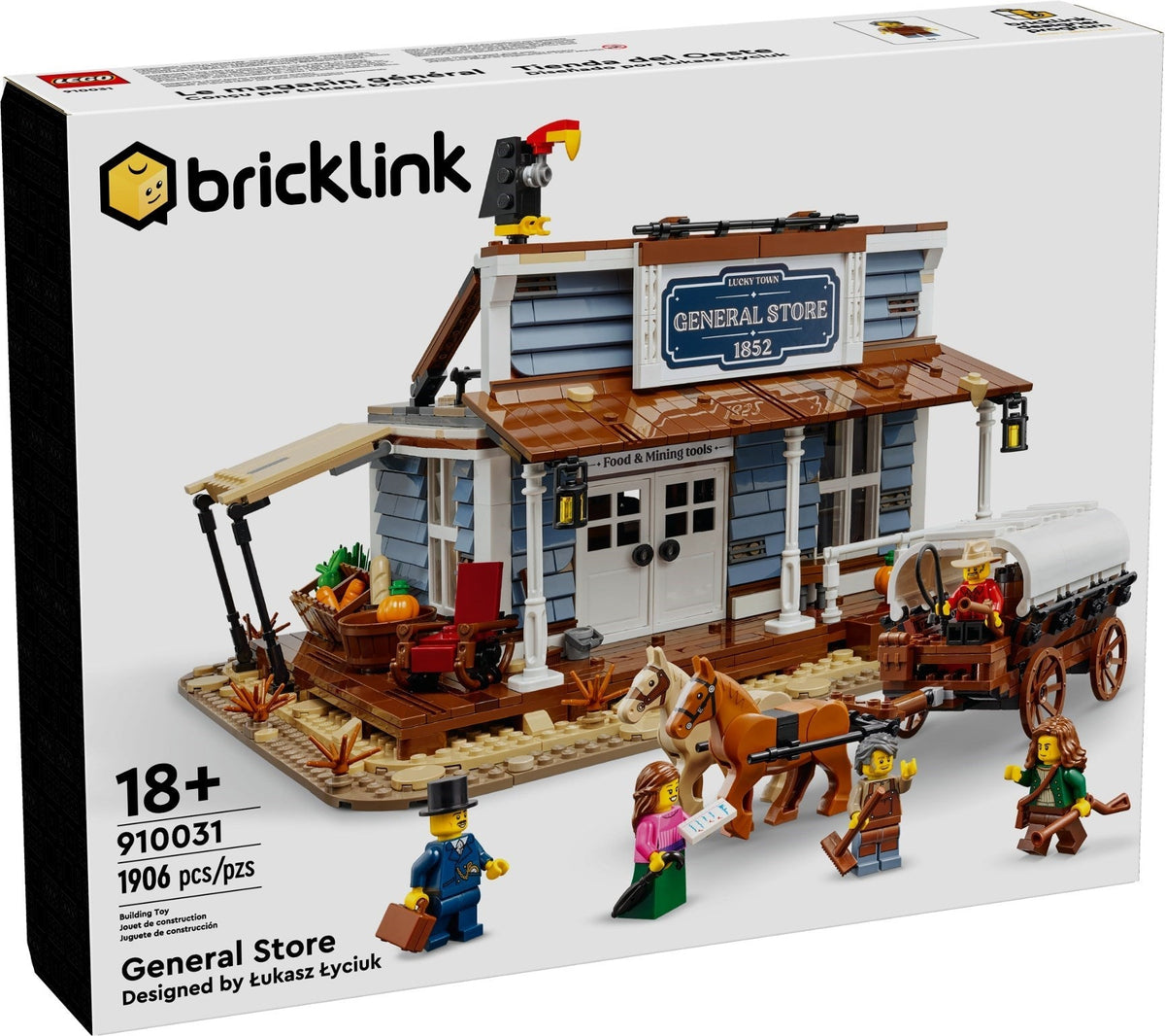 910031 LEGO Bricklink Designer: General Store (Retired) (New Sealed) product image 1, provided for visual reference and
