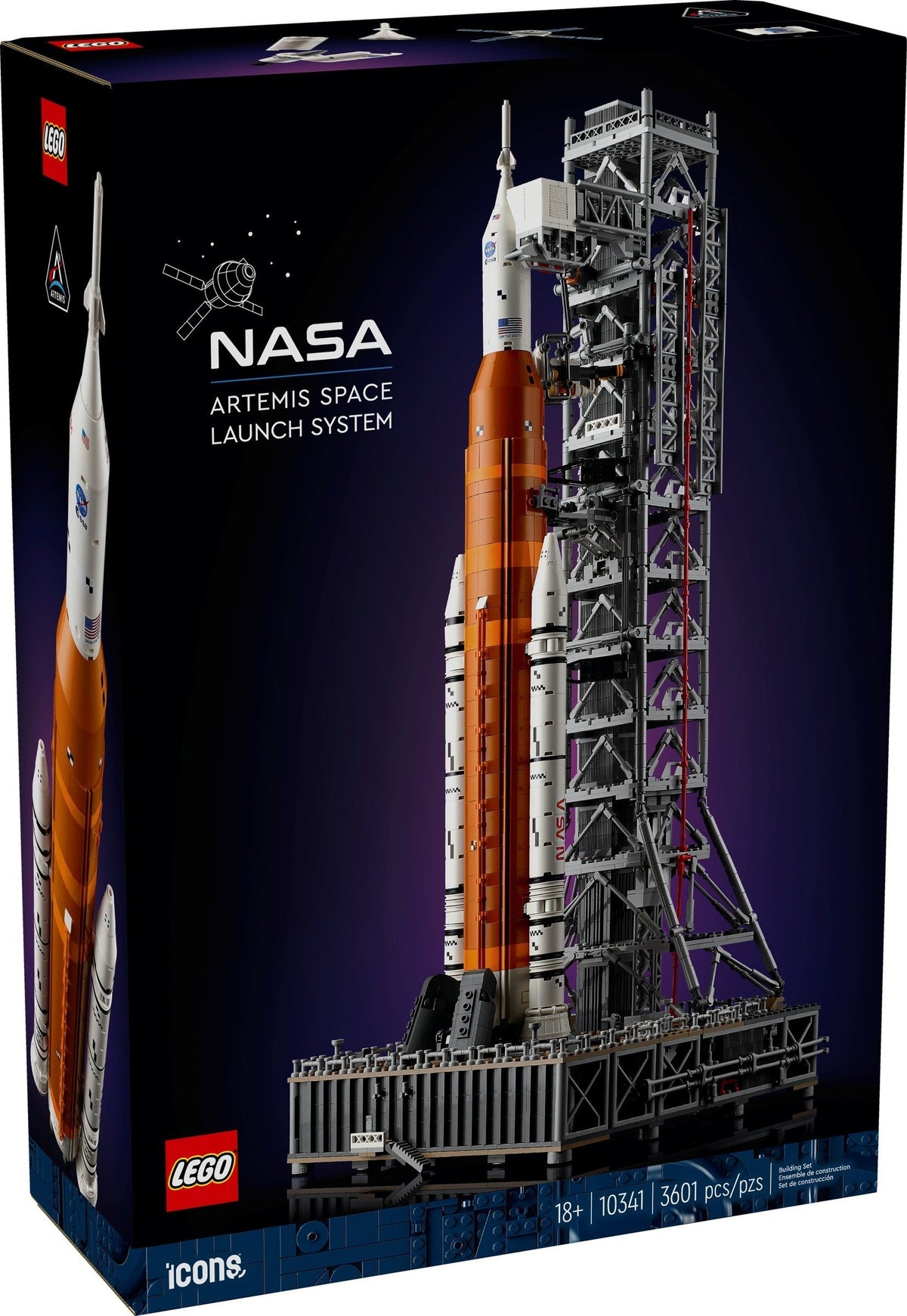 10341 NASA Artemis Space Launch System (Certified Complete) product image 1, provided for visual reference and product