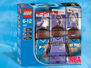 3567 NBA Collectors #8 (Retired) (New Sealed) product image 1, provided for visual reference and product detail review