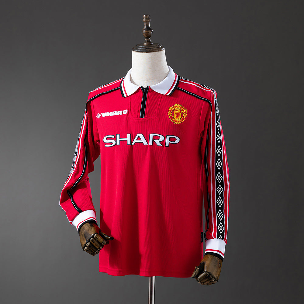 Manchester United Jersey1998-99 Home Retro Football Kit product image 1