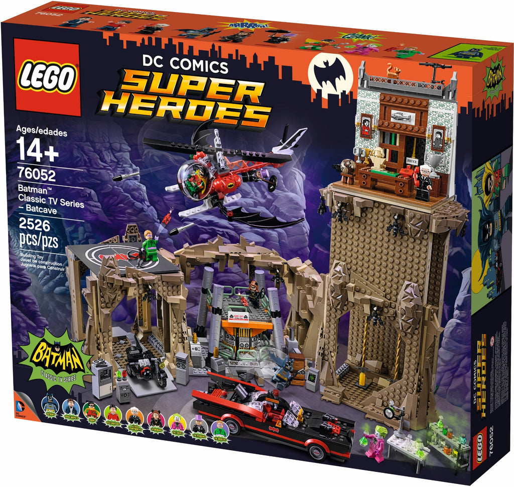 76052 LEGO Batman: Batman Classic TV Series - Batcave (Retired) (Certified Complete) product image 1, provided for visual