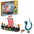 31132 Viking Ship and the Midgard Serpent (Certified Complete) product image 1, provided for visual reference and product