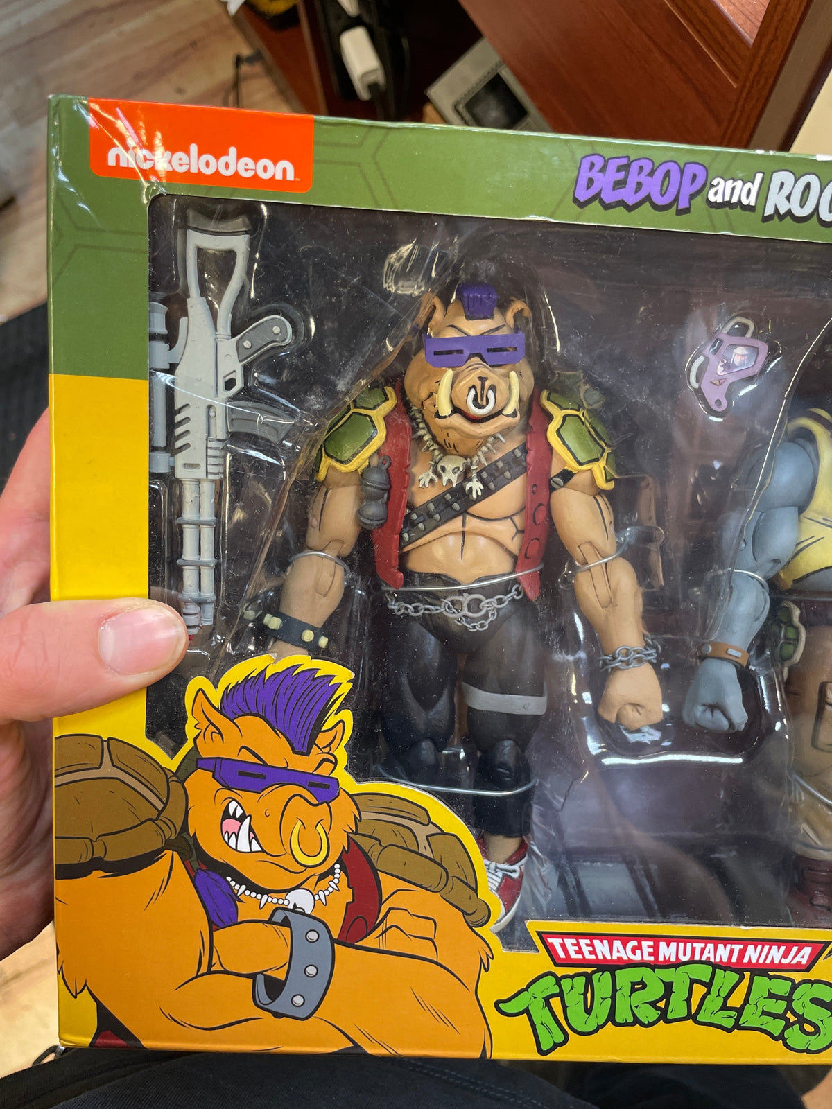 Bebop & Rocksteady (Teenage Ninja Turtles, TMNT, Neca) SEALED product image 4, provided for visual reference and product