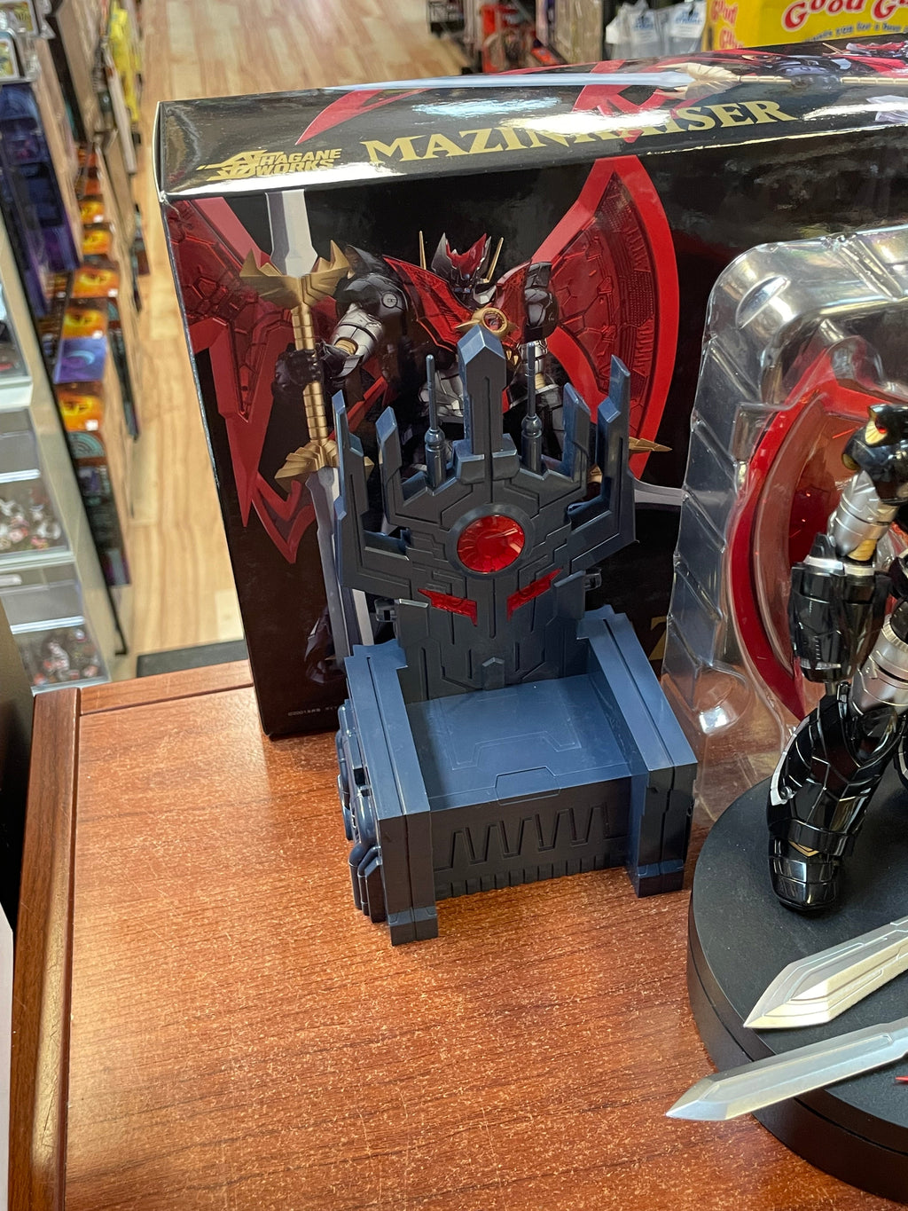 Mazinkaizer With Throne (Goodsmile Company Hagane Works, Sentinel) OPEN BOX product image 7, provided for visual reference