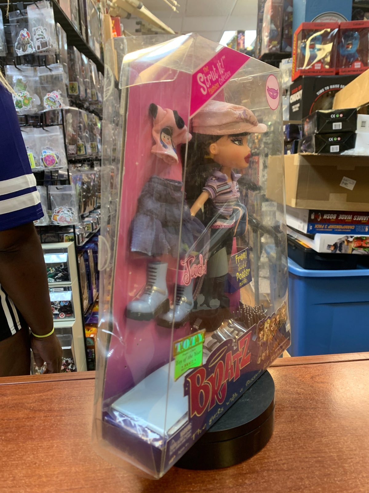 Strut It Jade (Vintage Bratz, MGA Entertainment) NEW OPEN product image 2, provided for visual reference and product detail