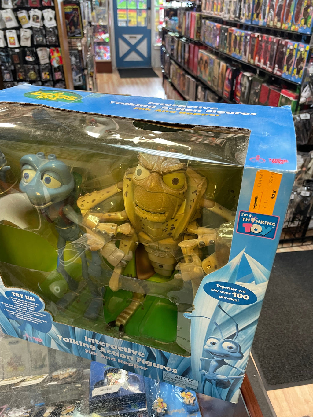 Interactive Flik & Hopper (Vintage Bugs Life, Thinking Toy) **NEW OPENNED** product image 30, provided for visual reference