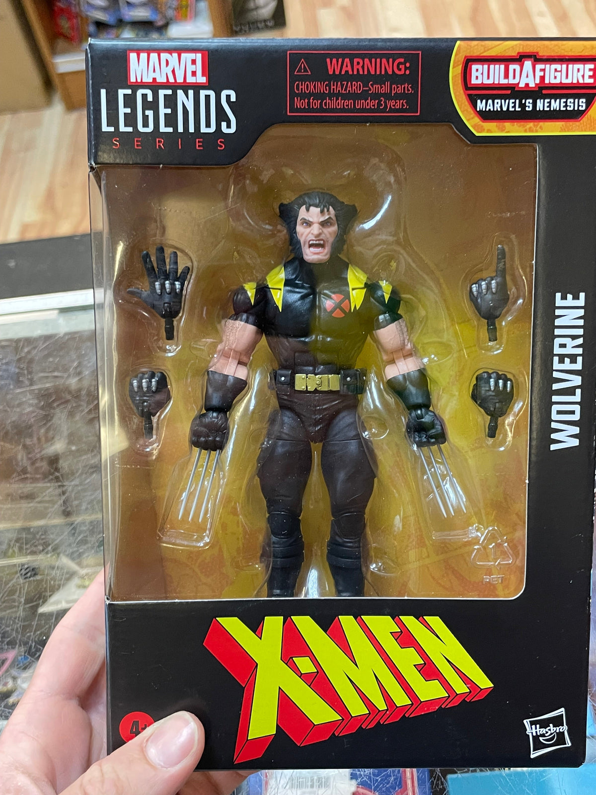 Wolverine -BAF Nemesis- (Marvel Legends, Hasbro) **SEALED** product image 3, provided for visual reference and product