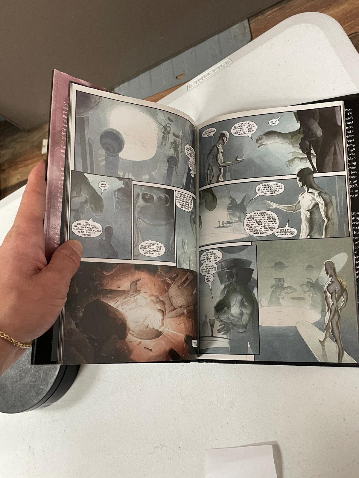 Silver Surfer Requiem (Marvel Trade Hardback) product image 11, provided for visual reference and product detail review