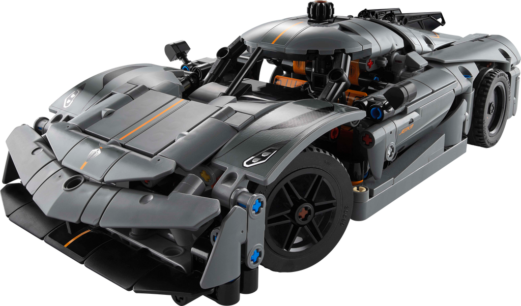 42173 LEGO Technic: Koenigsegg Jesko Absolut Grey Hypercar product image 3, provided for visual reference and product detail
