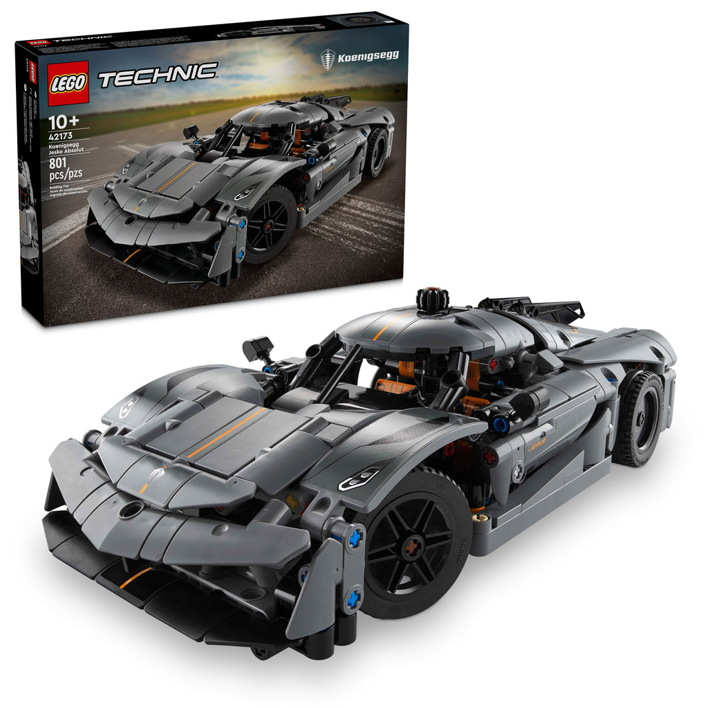 42173 LEGO Technic: Koenigsegg Jesko Absolut Grey Hypercar product image 2, provided for visual reference and product detail