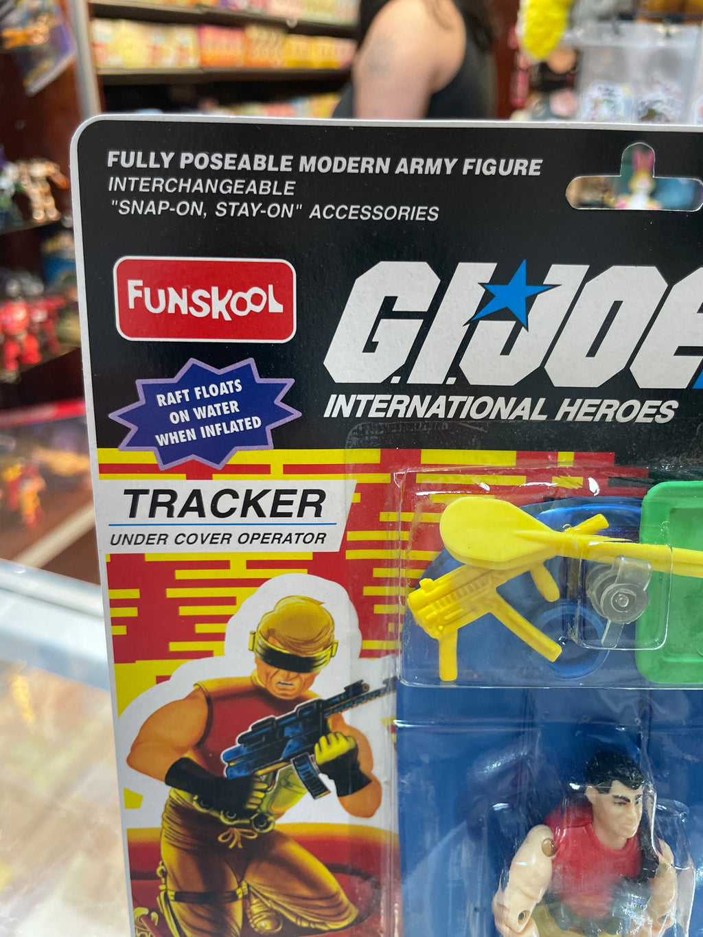 Tracker Under Cover Operator (Vintage GI Joe, FunSkool) Sealed product image 4, provided for visual reference and product
