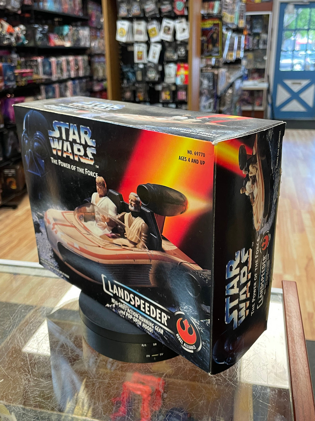 Shift Action Landspeeder (Vintage Star Wars, Power of the Force) **SEALED** product image 12, provided for visual reference