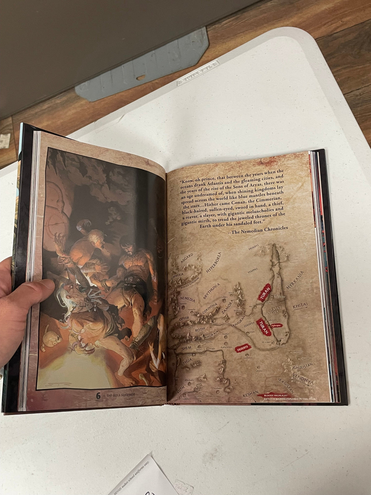 Conan The Barbarian (Marvel Trade Hardback) product image 9, provided for visual reference and product detail review