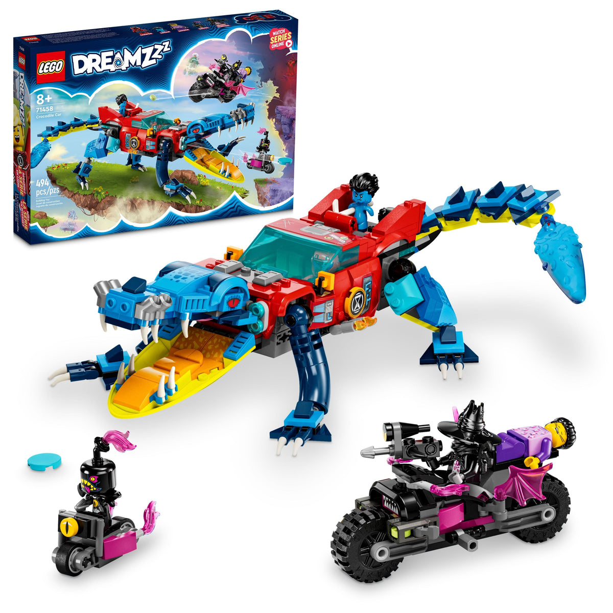 71458 Crocodile Car (Certified Complete) product image 1, provided for visual reference and product detail review