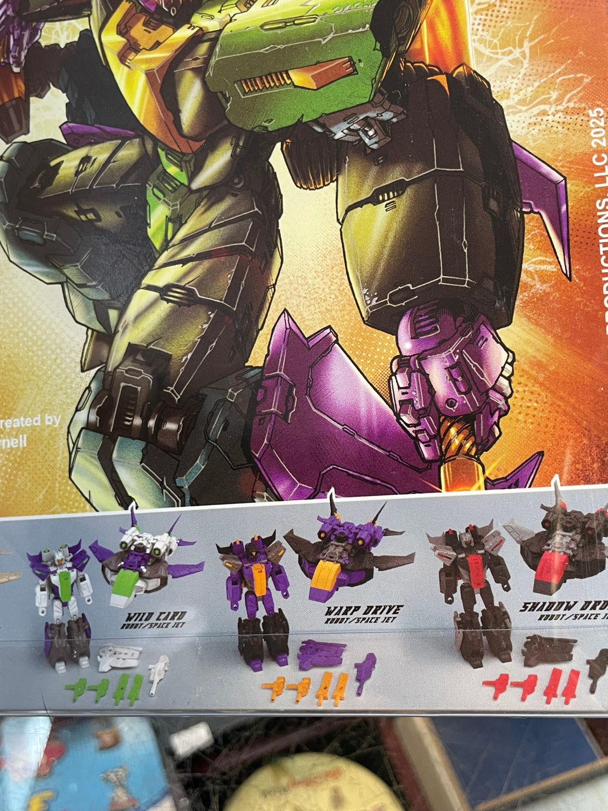 Warp Drive 08 (Last Of The Seekers, Riot Toys, Riot Press) SEALED product image 4, provided for visual reference and product