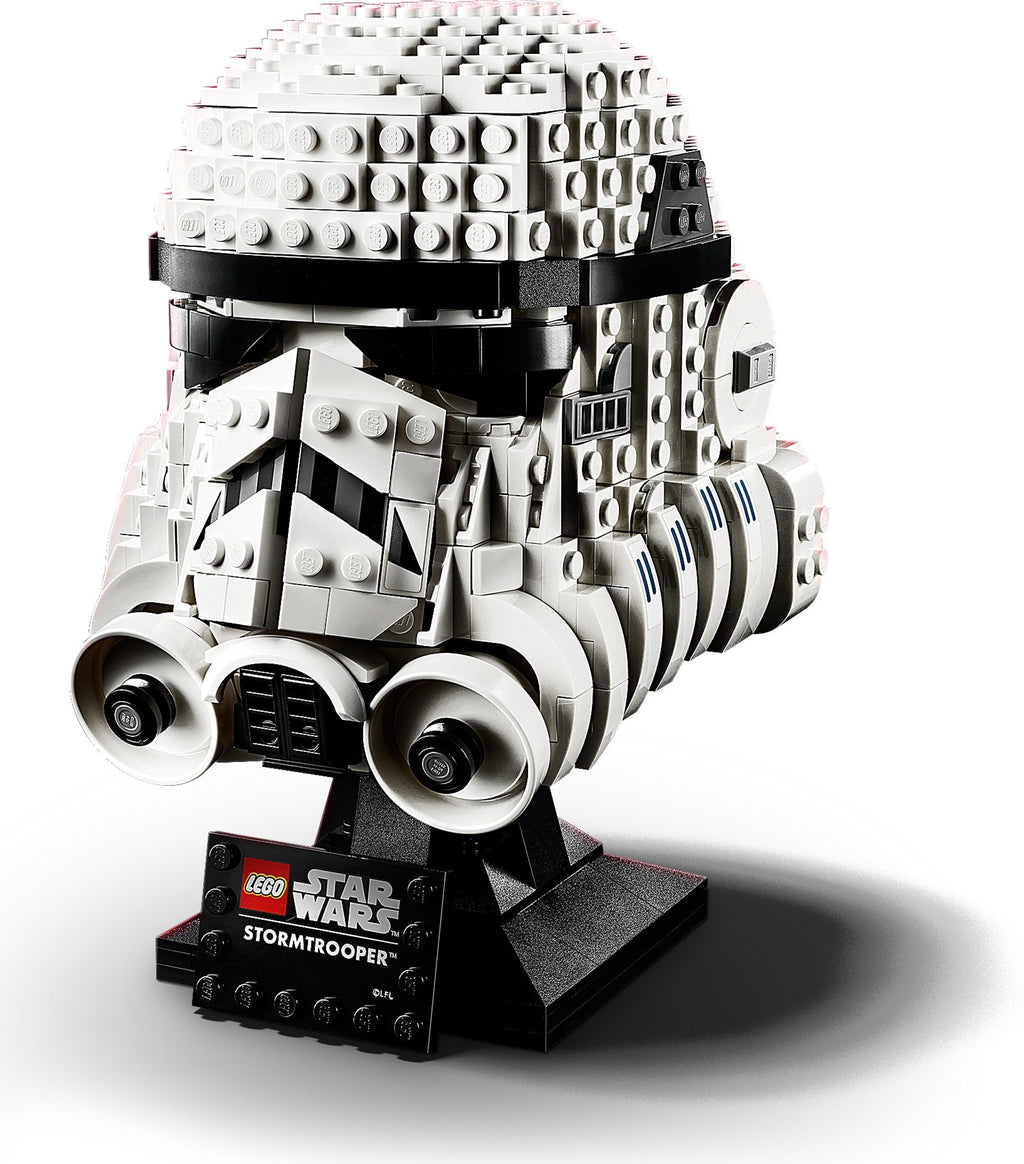 75276 LEGO Star Wars Stormtrooper Helmet (Retired) (Open Box, Sealed Bags) product image 2, provided for visual reference