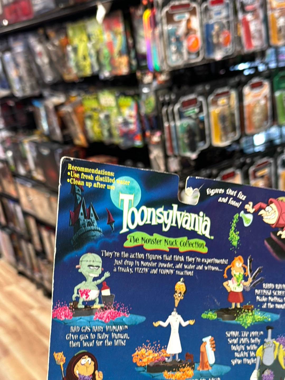 Bad Gas Baby Human (Vintage Toonsylvania, Toy Island) SEALED product image 12, provided for visual reference and product