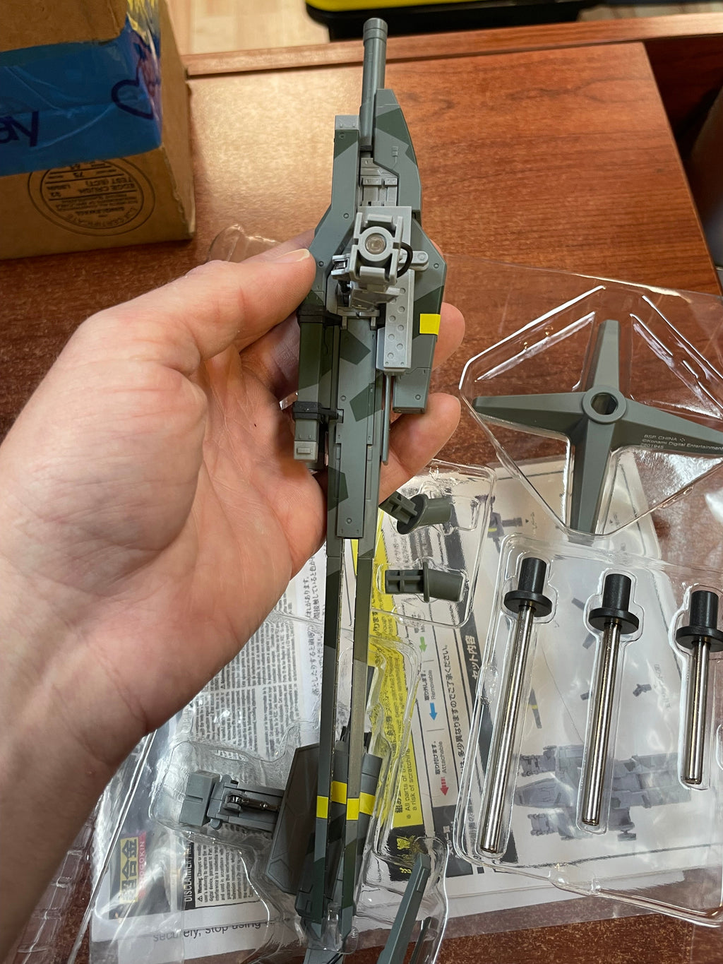 Metal Gear Rex (Bandai Sould Chogokin, Metal Gear) **COMPLETE** product image 21, provided for visual reference and product