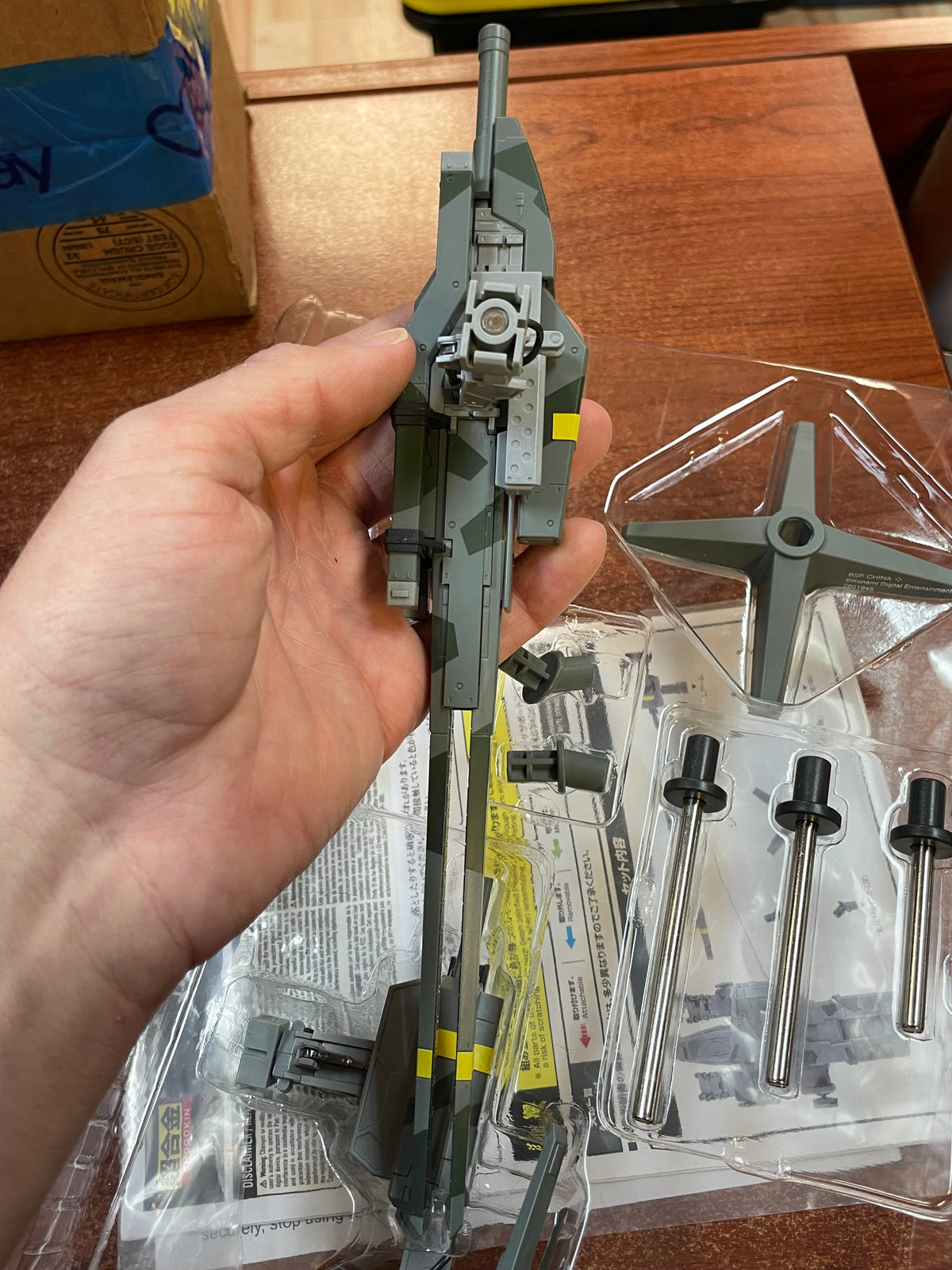 Metal Gear Rex (Bandai Sould Chogokin, Metal Gear) **COMPLETE** product image 21, provided for visual reference and product