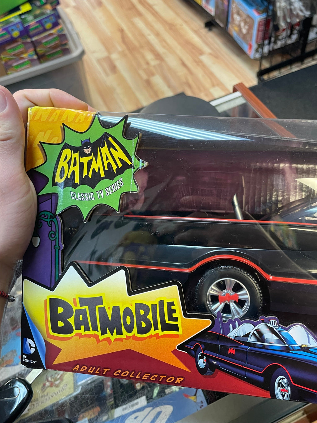Batmobile Classic TV Series (DC Comics Batman, Mattel) **NEW** product image 4, provided for visual reference and product