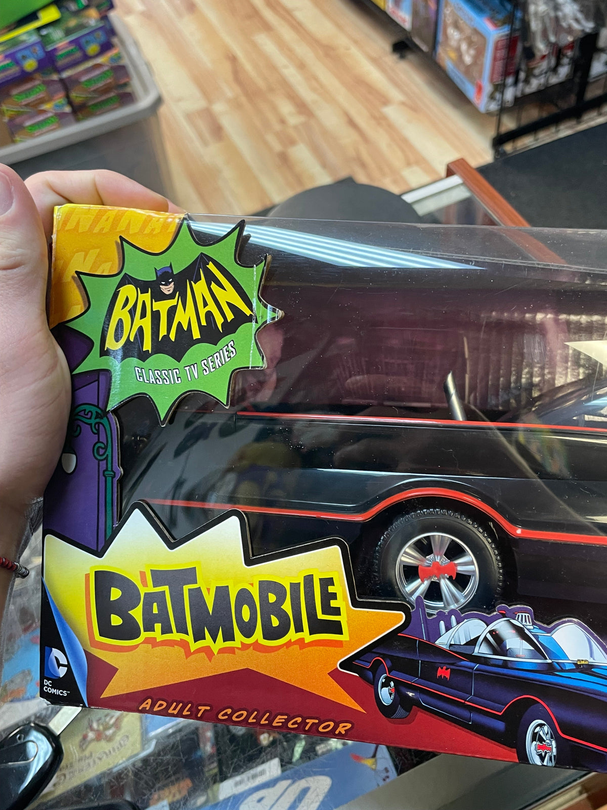 Batmobile Classic TV Series (DC Comics Batman, Mattel) **NEW** product image 4, provided for visual reference and product