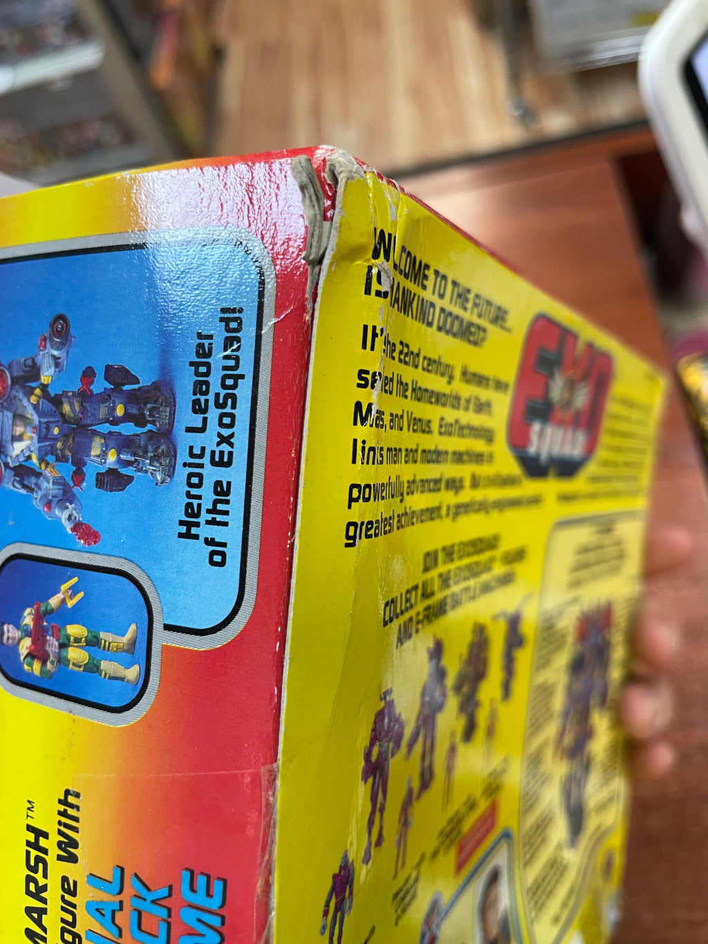 JT Marsh Aerial Attack E-Frame (Vintage Exo Squad, Playmates) **SEALED** product image 10, provided for visual reference and