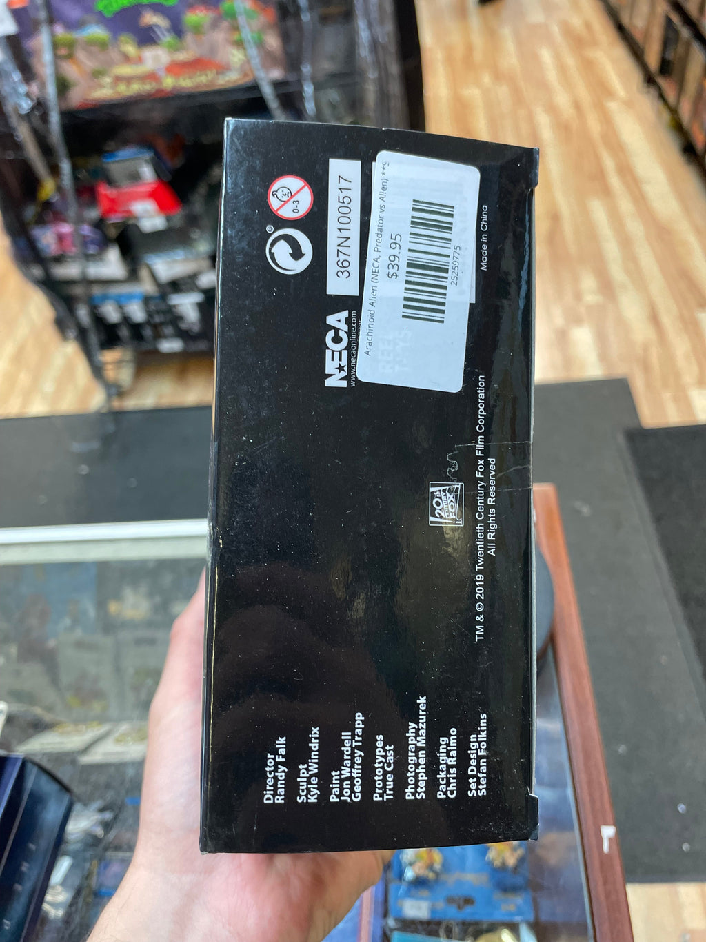 Arachinoid Alien (NECA, Predator vs Alien) **SEALED** product image 8, provided for visual reference and product detail