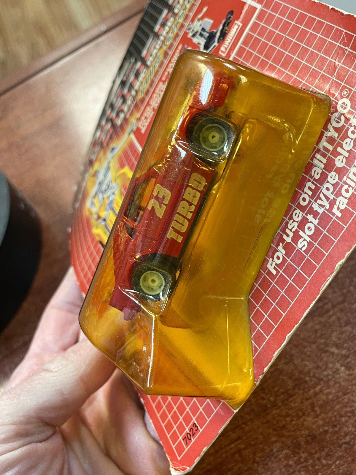 Transformers Decepticon Mustang Turbo (Vintage Slot Car, TYCO) SEALED product image 5, provided for visual reference and