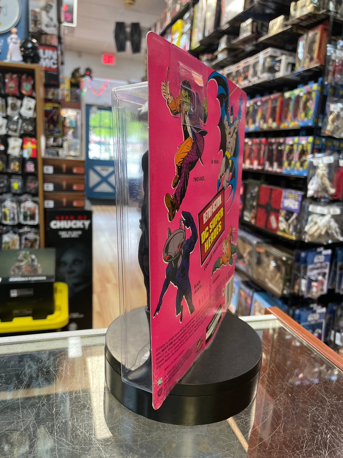 Retro Action Black Manta (Mattel, Dc Super Heroes) **SEALED** product image 5, provided for visual reference and product