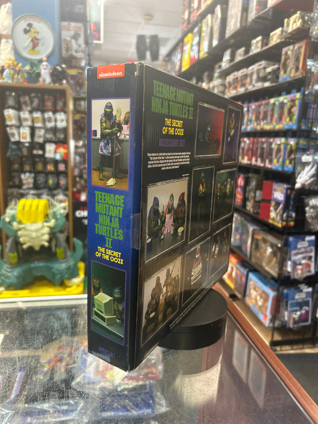 Secret of the Ooze Accessory Set (TMNT Ninja Turtles, NECA) **SEALED** product image 5, provided for visual reference and