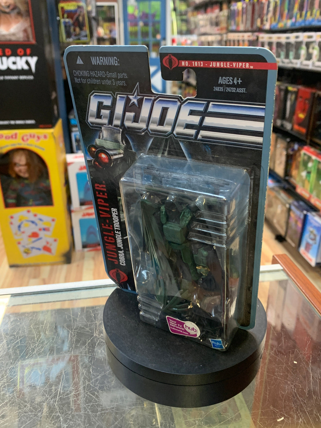 Jungle Viper Cobra Trooper (GI Joe Pursuit of Cobra, Hasbro) SEALED product image 2, provided for visual reference and