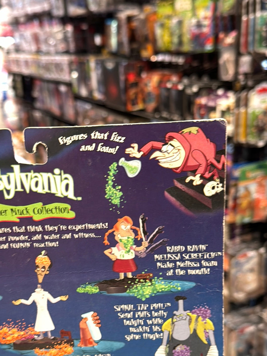Spinal Tap Phil (Vintage Toonsylvania, Toy Island) SEALED product image 15, provided for visual reference and product detail