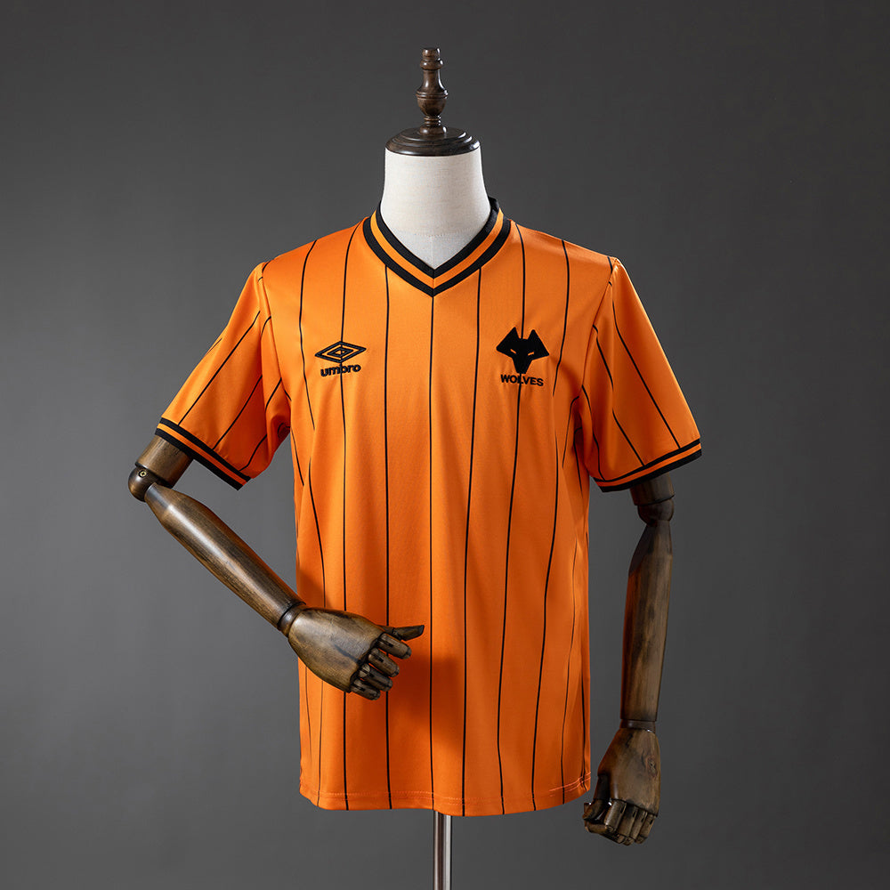 Wolves Home Jersey 1985-86 Retro Football Kit Soccer